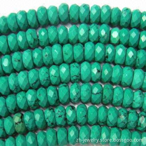 Turquoise Faceted Beads, 100% Natural, Different Sizes (2 to 100mm) Shapes and Styles are Available
